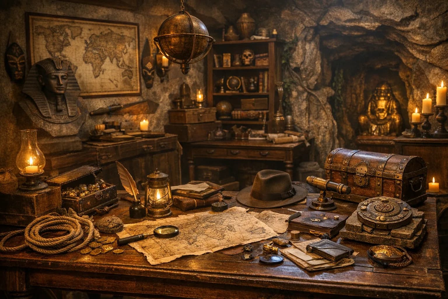 Geschichten einer Schatzjägerin – Escape Room in Münster