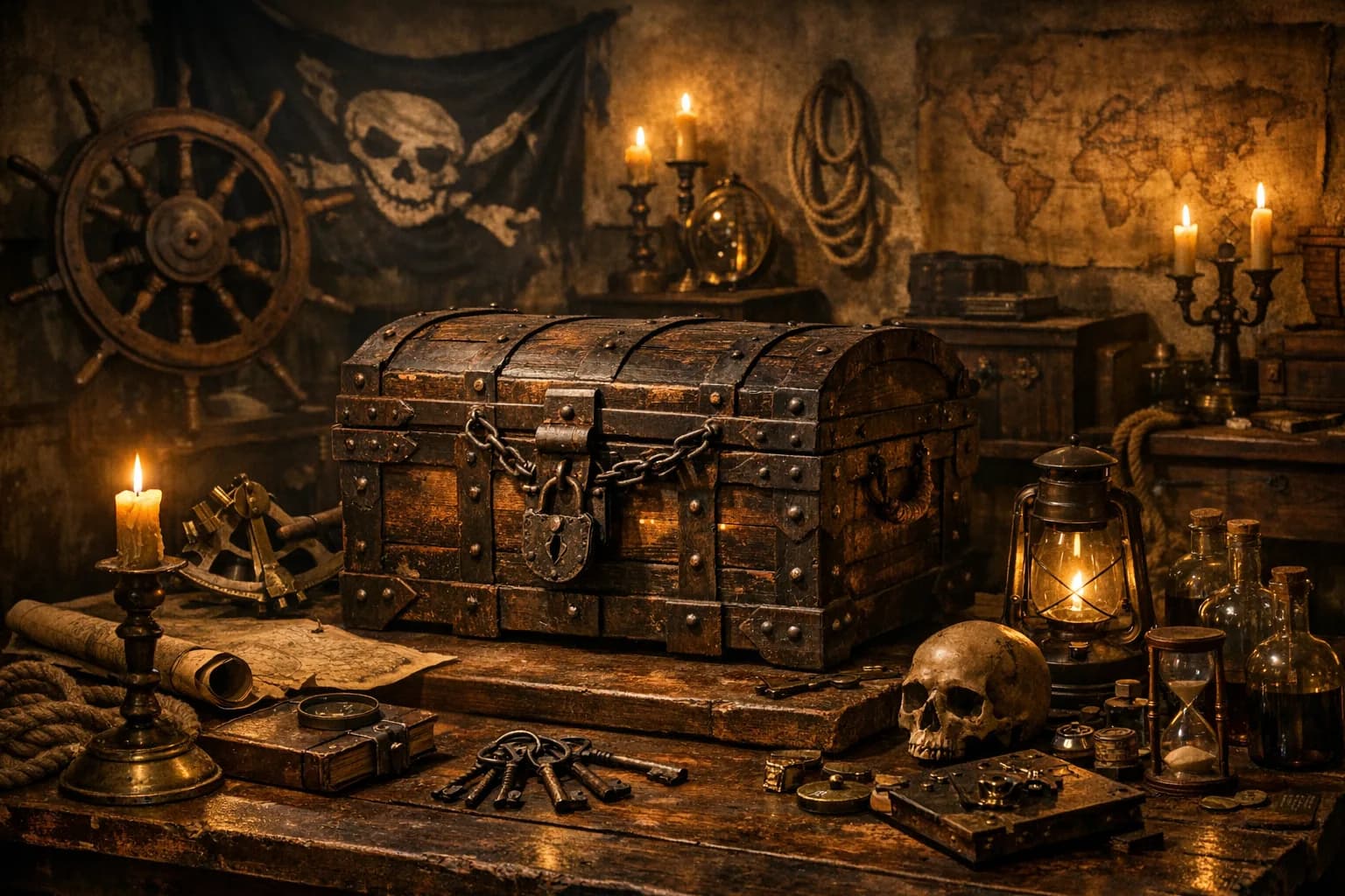 Anne Bonnys Schatz – Escape Room in Saarbrücken