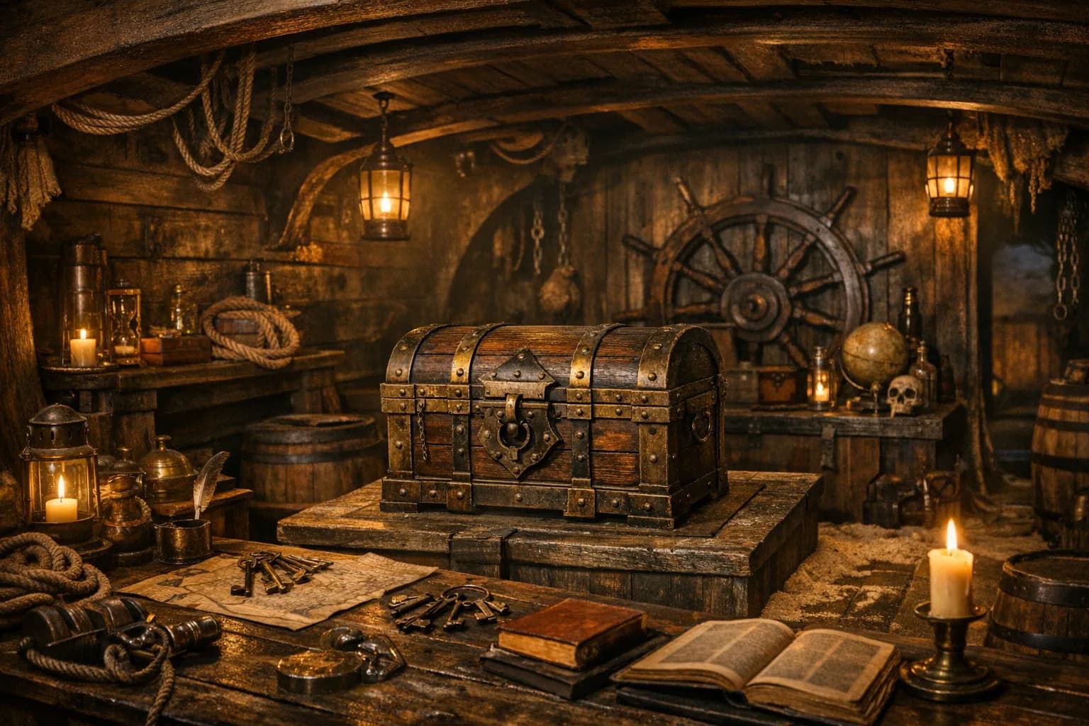Anne Bonnys Shatz – Escape Room in Stuttgart