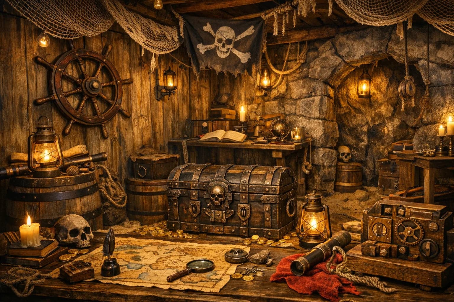 Anne Bonnys Schatz (Kinder) – Escape Room in Ulm