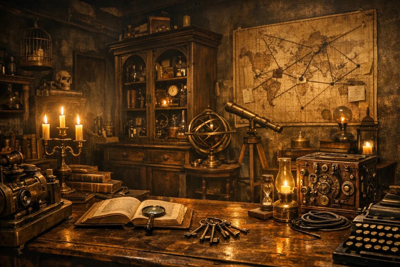 Das Kabinett Der Geheimnisse – Escape Room in Bielefeld