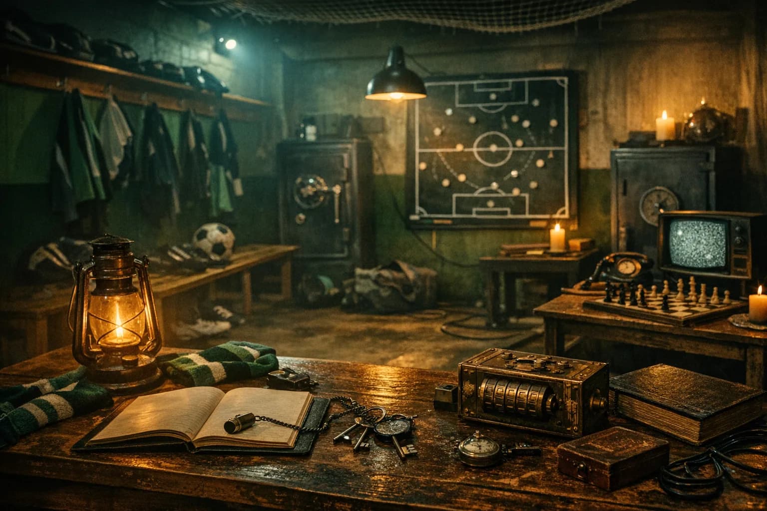 Spielerkabine – Escape Room in Mönchengladbach