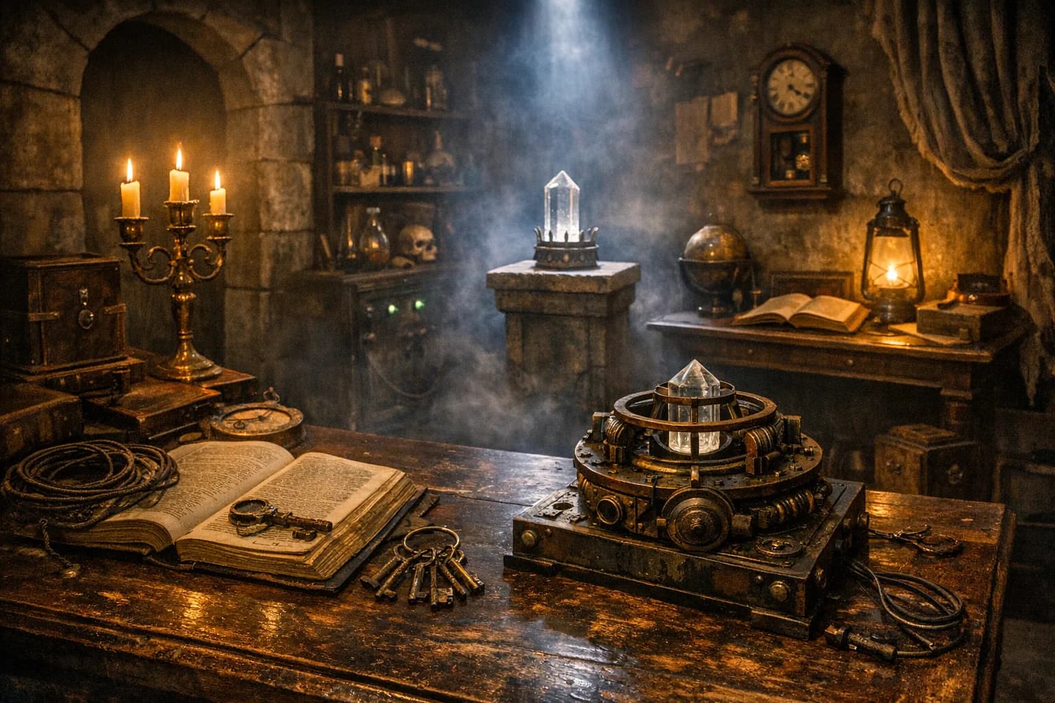 Der verschwundene Kristall – Escape Room in Lübeck
