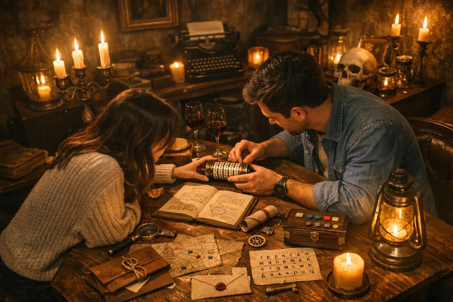 Escape Rooms für 2 Personen