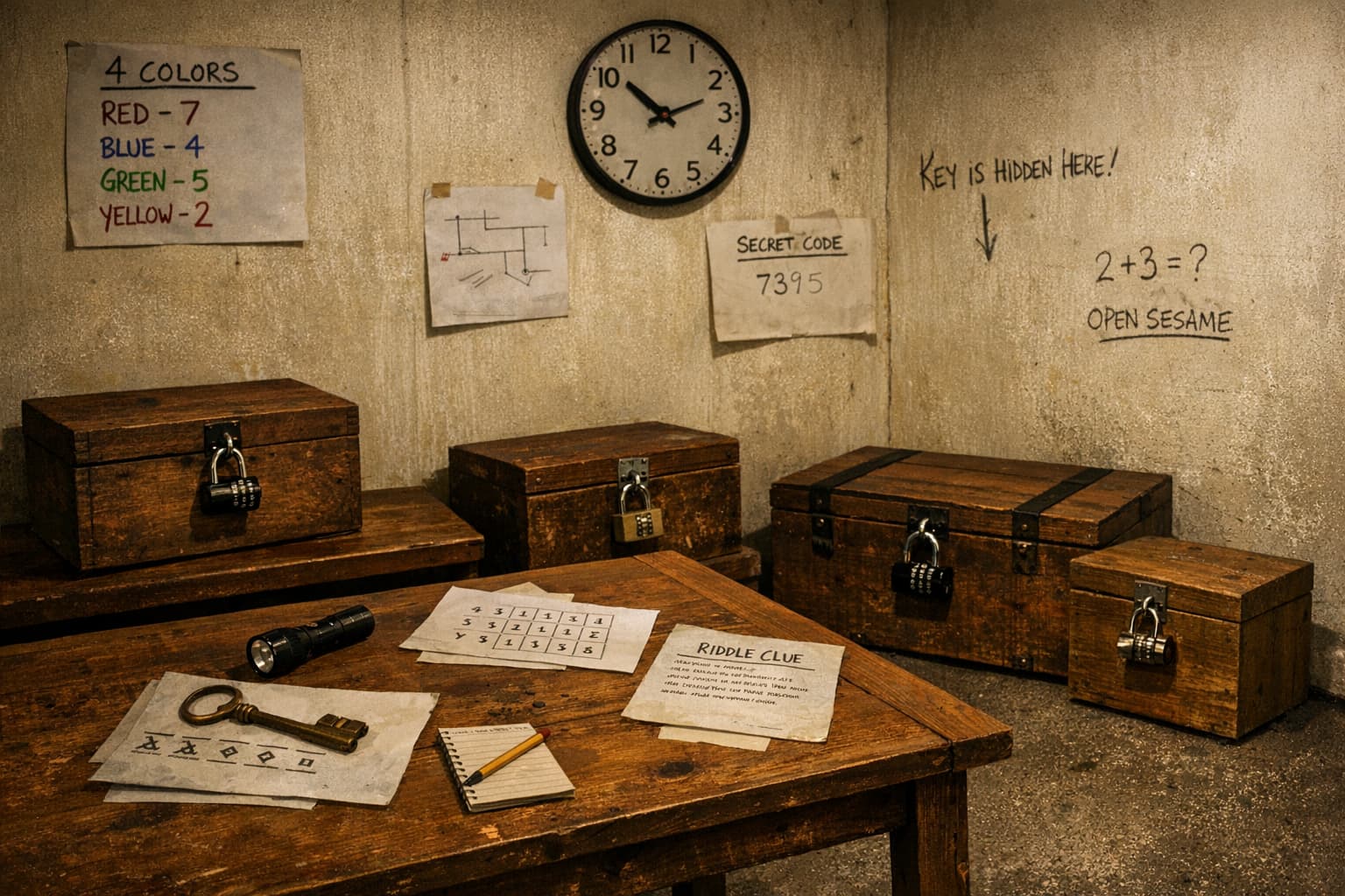Erste Generation Escape Room