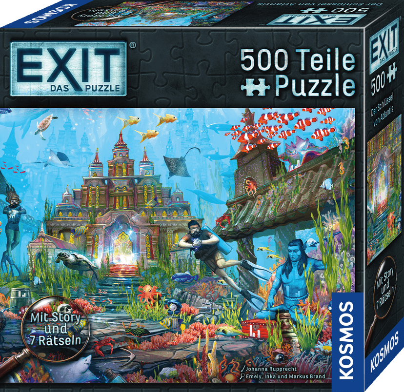 EXIT® - Das Puzzle: Der Schlüssel von Atlantis Produktbild