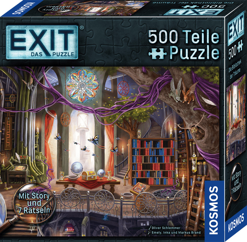 EXIT® - Das Puzzle: Die Bibliothek der Träume Produktbild