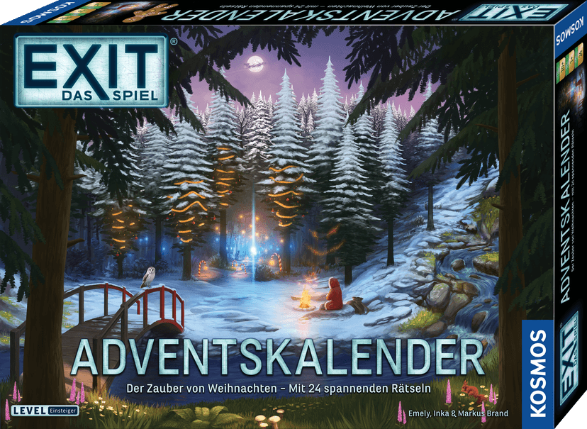 EXIT® - Das Spiel - Adventskalender: Der Zauber von Weihnachten Produktbild