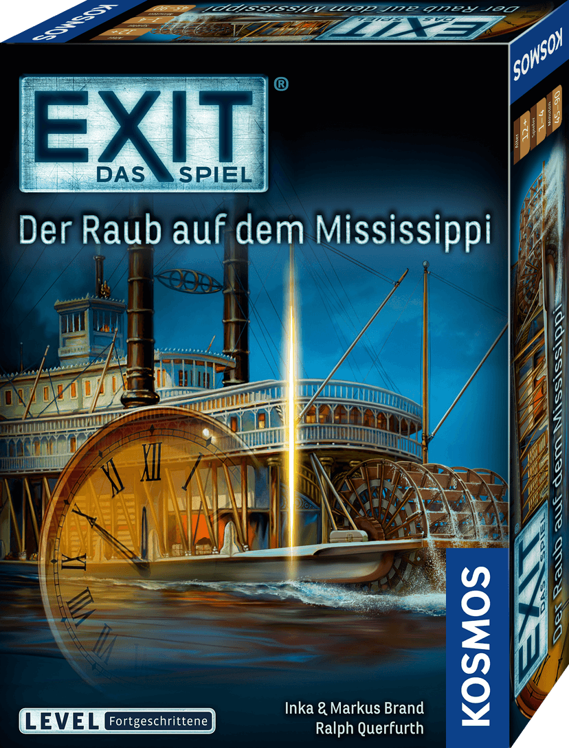 EXIT® - Das Spiel: Der Raub auf dem Mississippi Produktbild