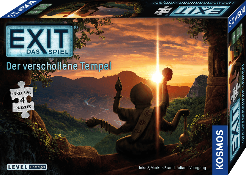 EXIT® - Das Spiel + Puzzle: Der verschollene Tempel Produktbild