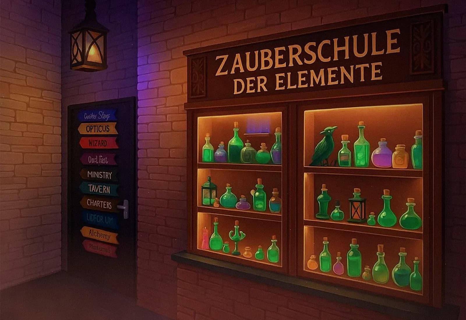 Die Zauberschule der Elemente