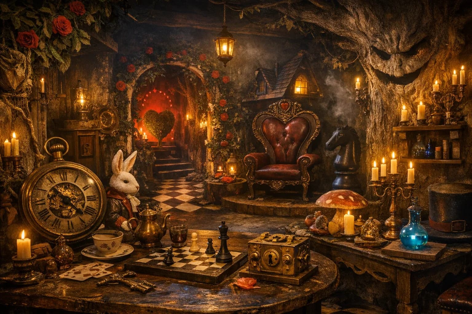 Alice im Wunderland – Escape Room in Bamberg