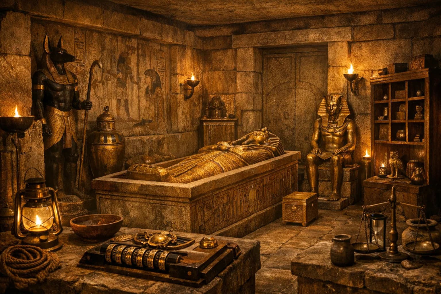 Grabkammer – Escape Room in Karlsruhe