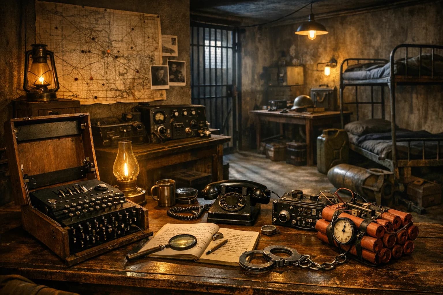 Enigma – Geheimauftrag im Feindesland – Escape Room in München