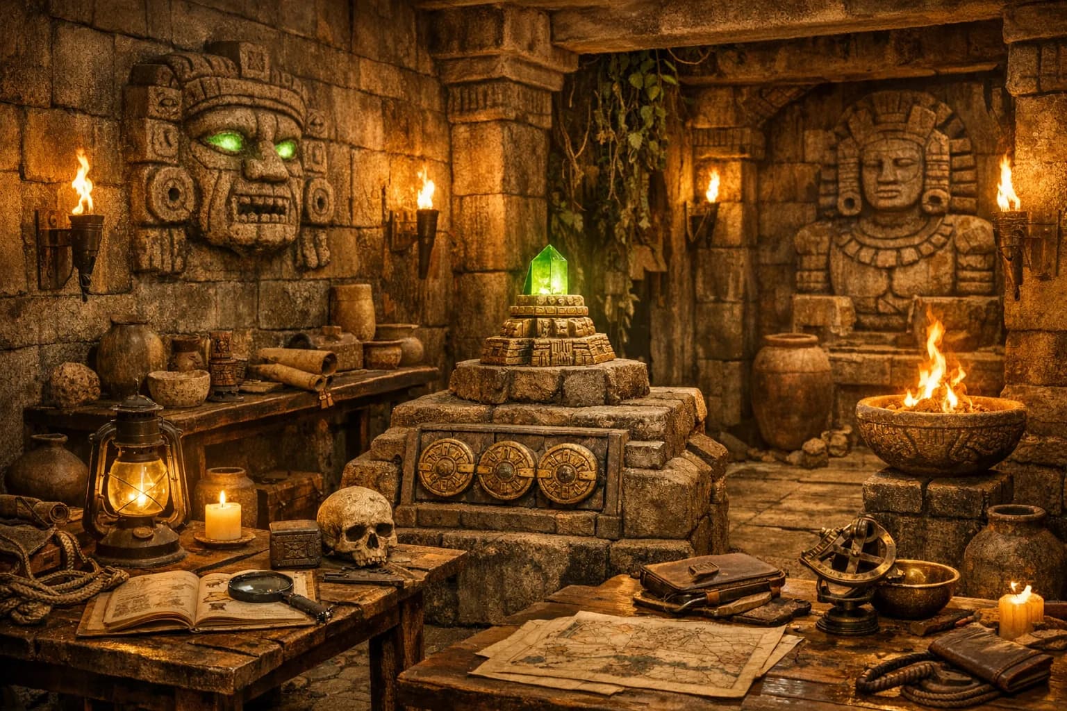 Der verbotene Tempel des Montezuma