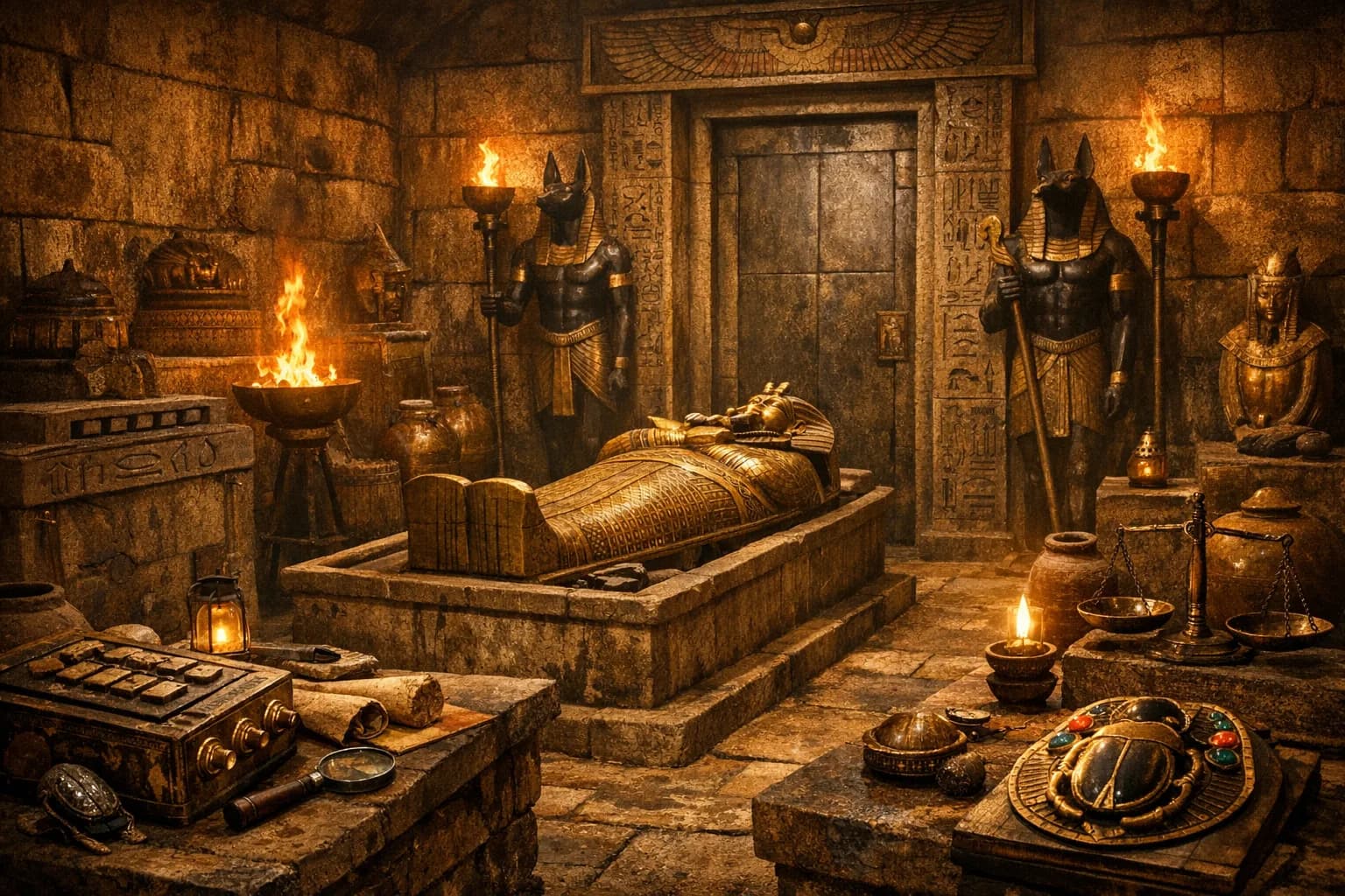 Die Flucht aus Tutanchamuns Grab – Escape Room in Wuppertal