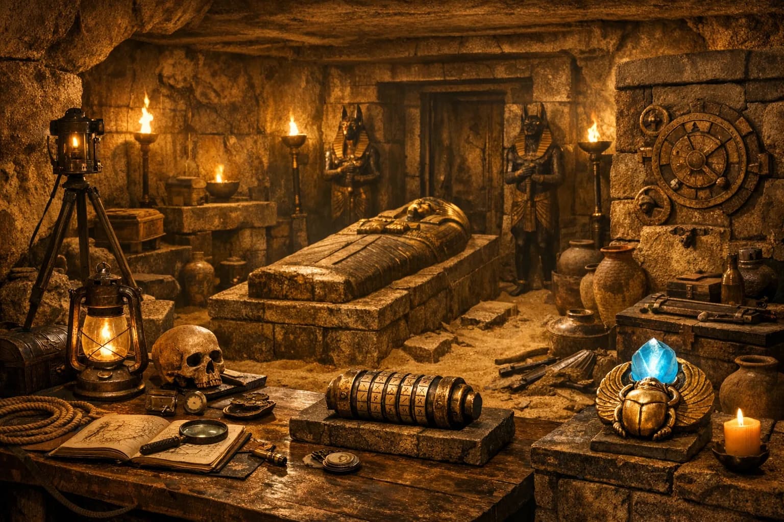 Das Geheimnis der Grabkammer – Escape Room in Bad Liebenzell-Unterhaugstett