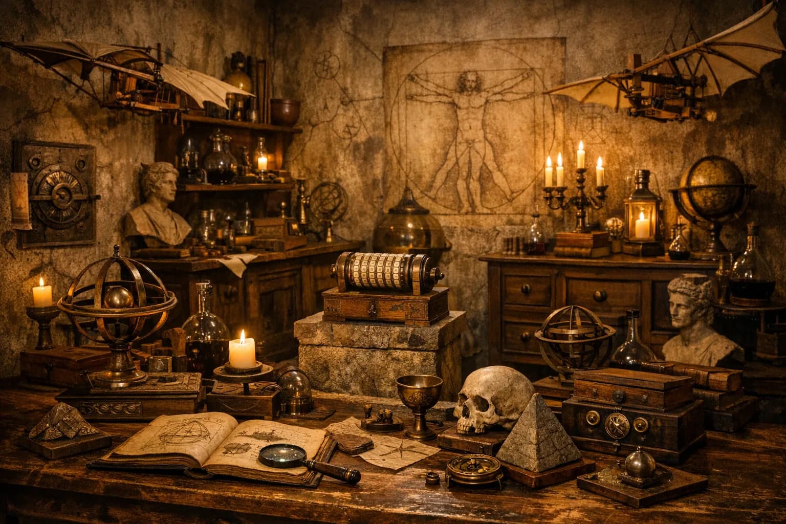 Leonardo da Vinci's Cabinet
