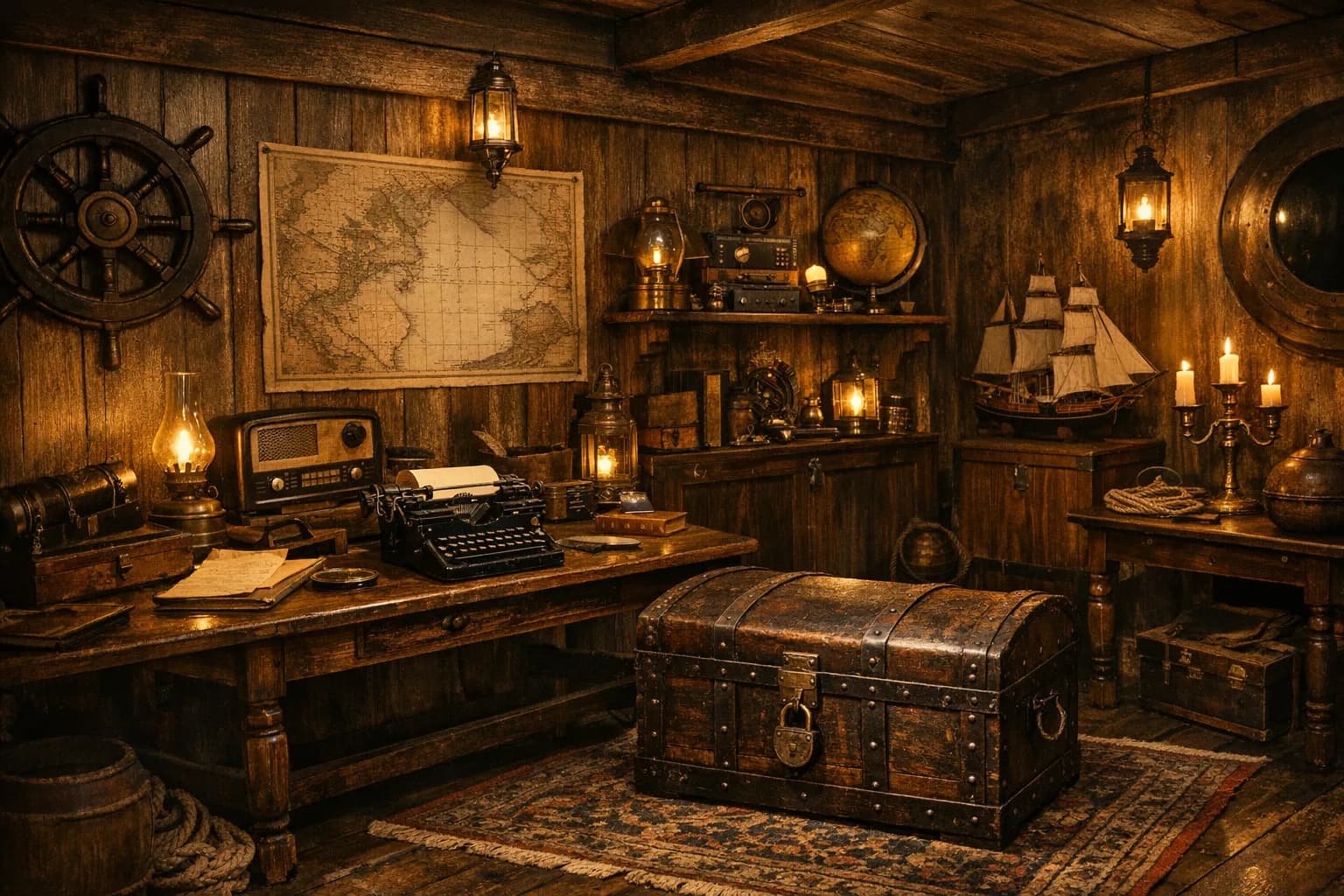 Das Geheimnis des Captains – Escape Room in München