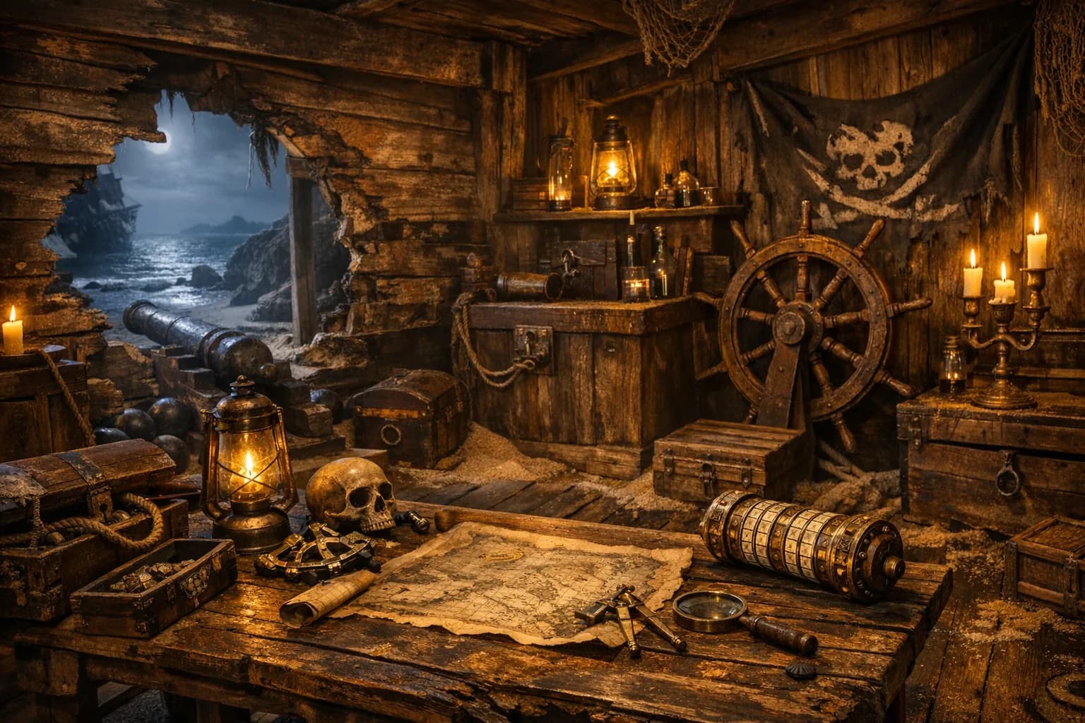 A Pirate's Tale – Escape Room in Würzburg