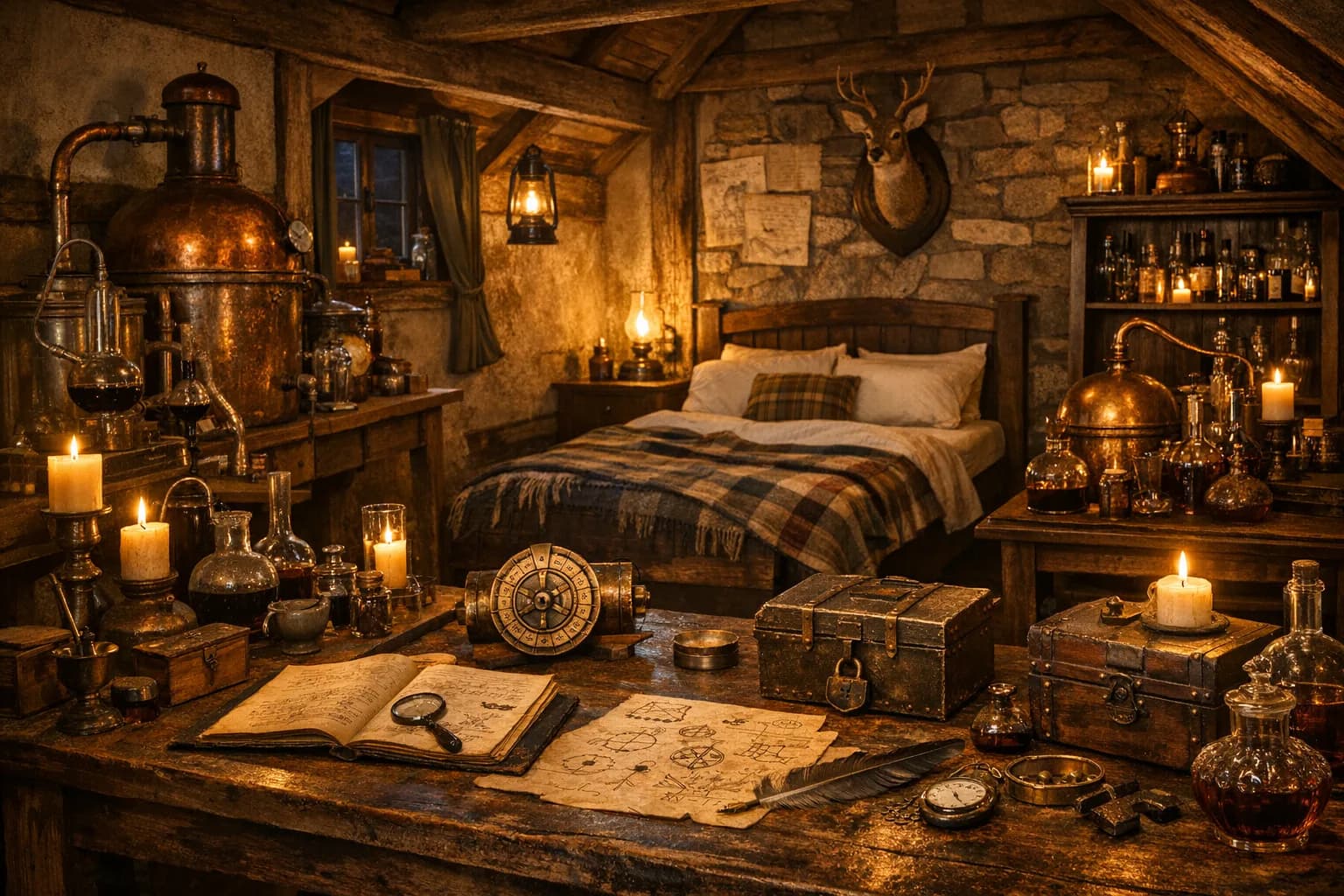 Das verlorene Rezept (Übernachten im Escape Room)