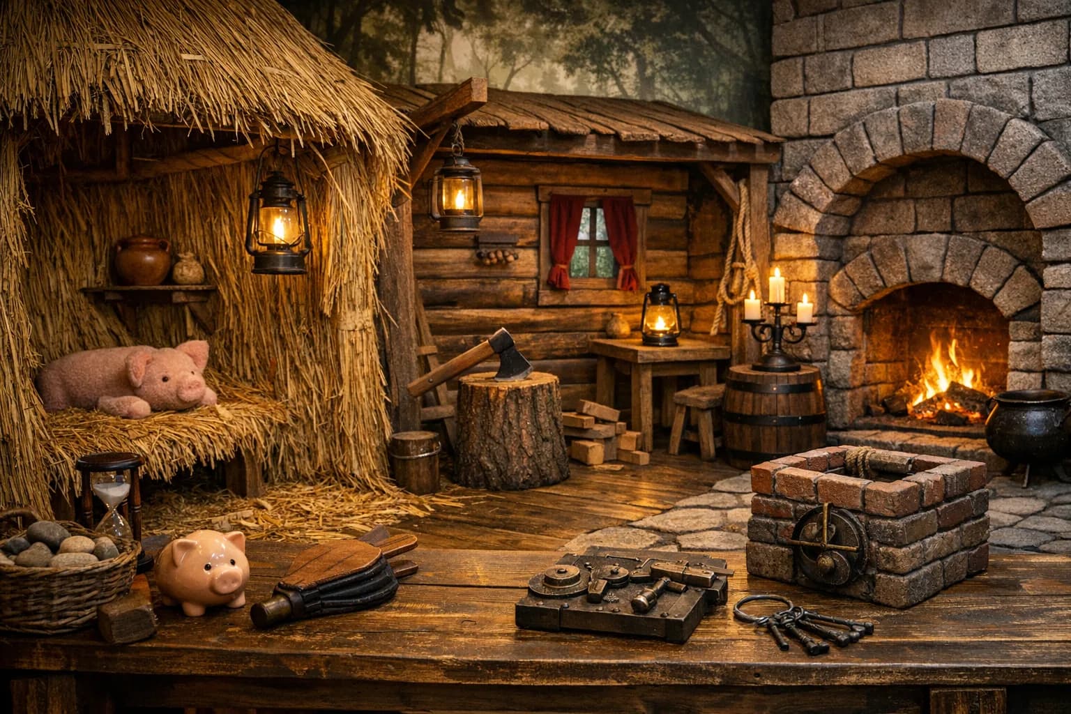 Die 3 kleinen Schweinchen – Escape Room in Strausberg