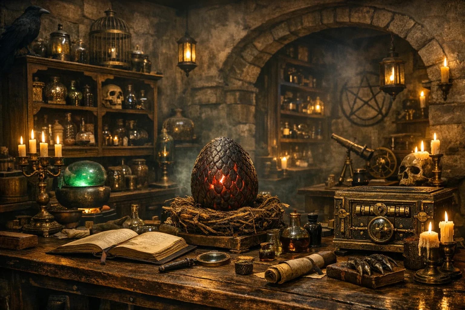 Dunkle Machenschaften in Zaginis Zauberladen