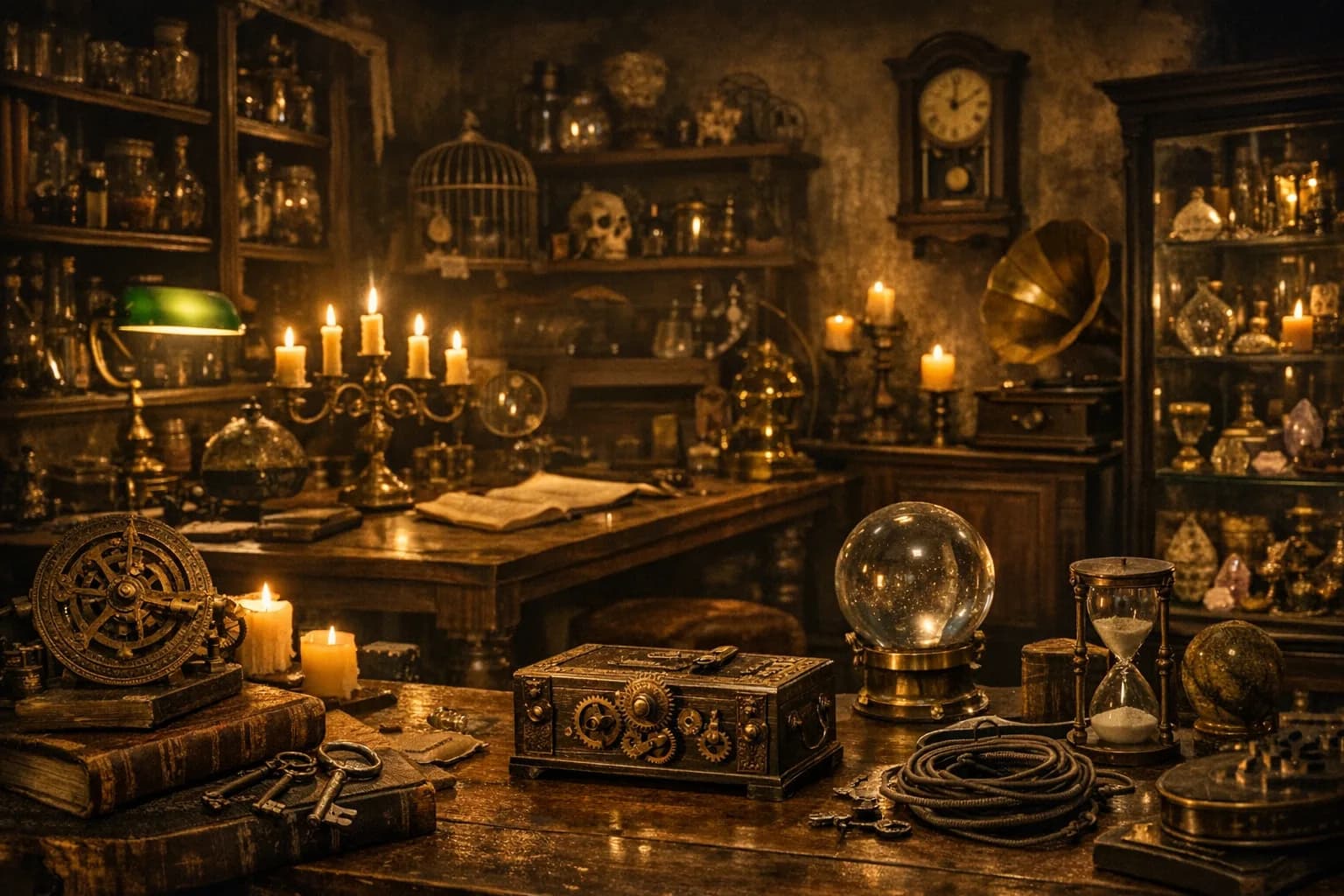 Dunkle Machenschaften in Zaginis Zauberladen