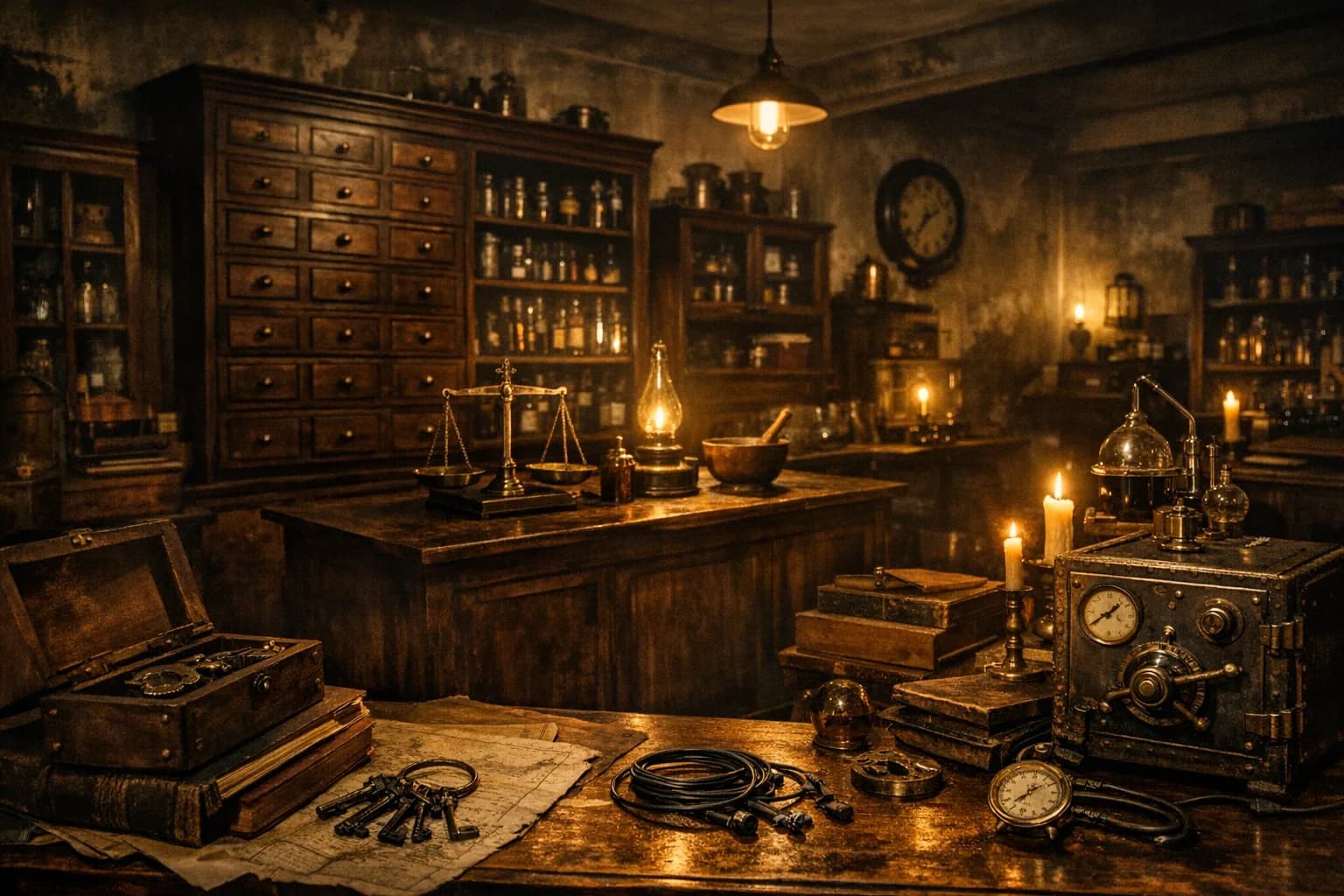 Der letzte Beweis – Das Rätsel der Morgenstern-Apotheke – Escape Room in Oldenburg