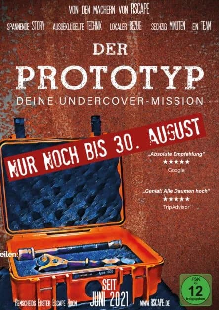 Der Prototyp – Escape Room in Remscheid