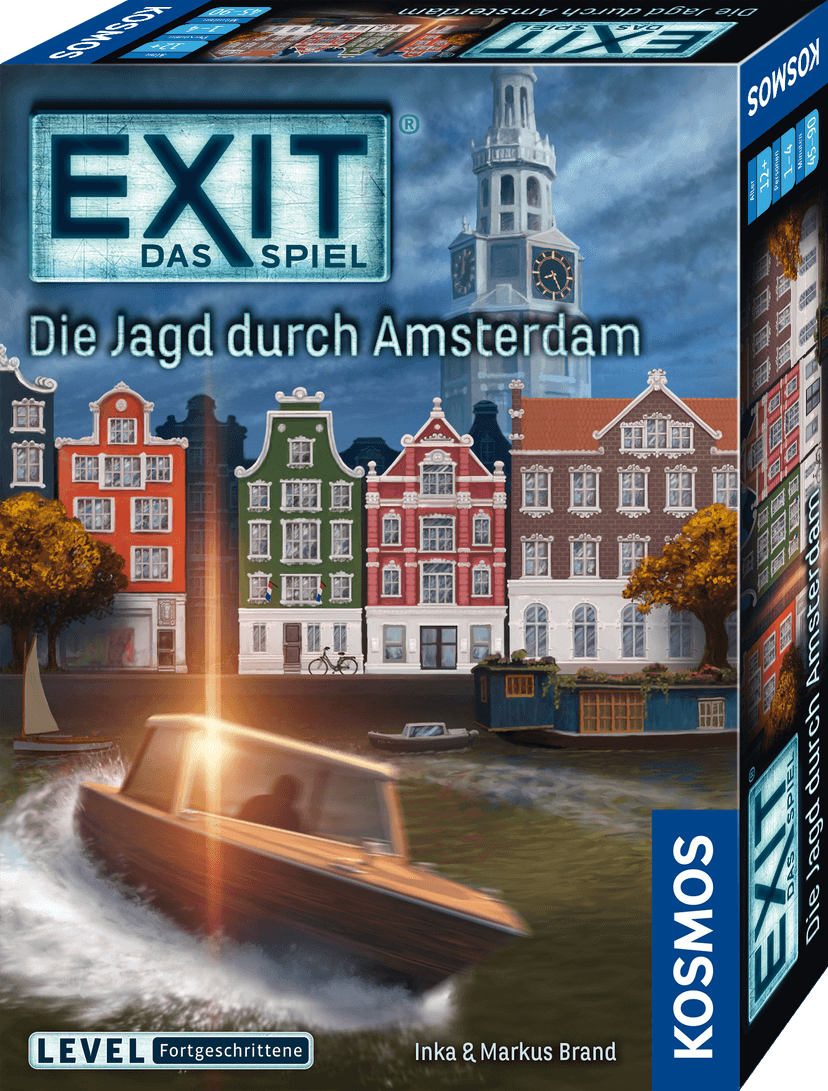 EXIT® - Das Spiel: Die Jagd durch Amsterdam Produktbild
