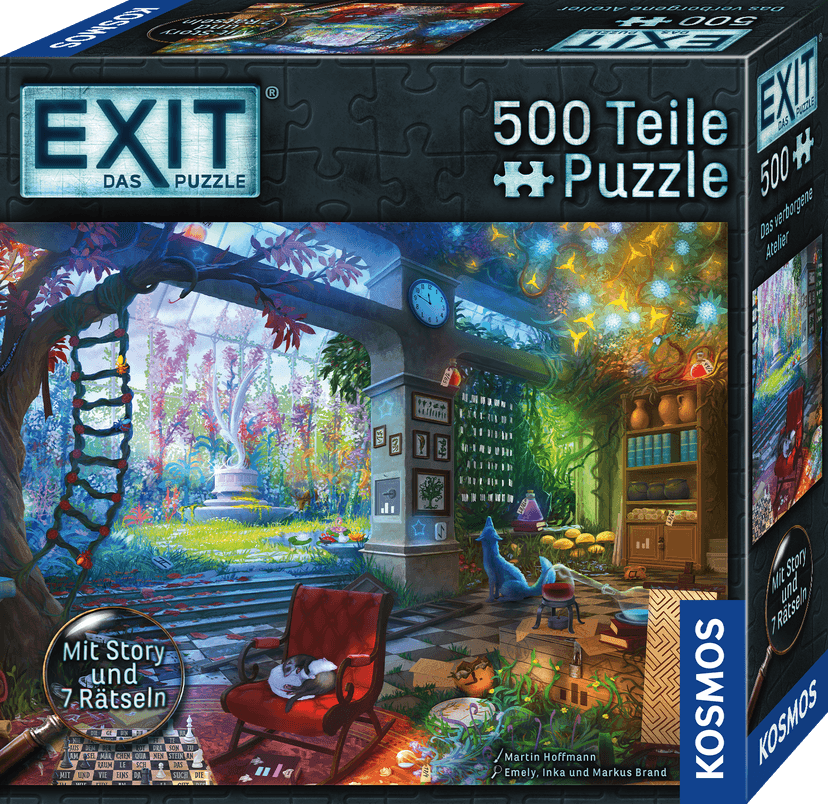 EXIT® - Das Puzzle: Das verborgene Atelier Produktbild