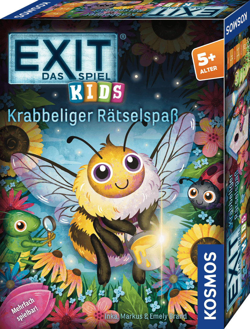 EXIT® - Das Spiel - Kids: Krabbeliger Rätselspaß Produktbild