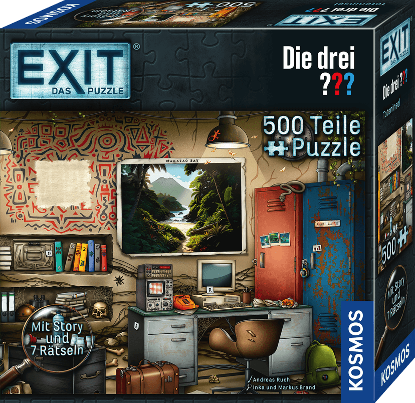 EXIT® - Das Puzzle: Die drei ??? Toteninsel Produktbild